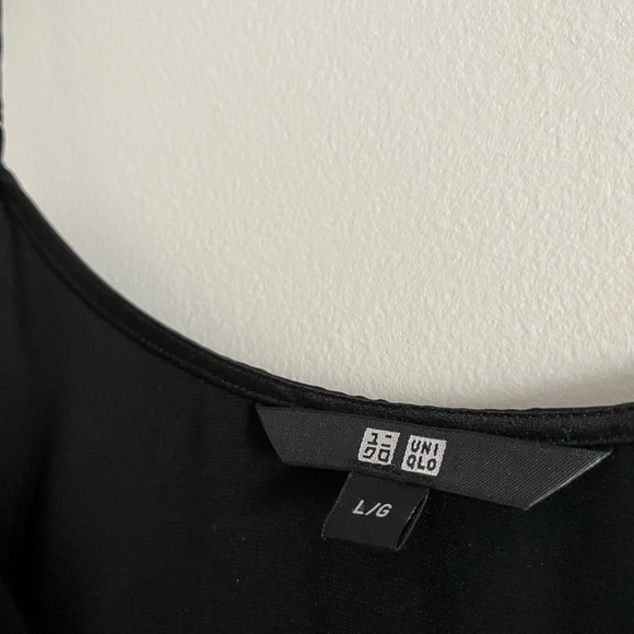 Black Midi Slip Dress - Picture 6 of 8